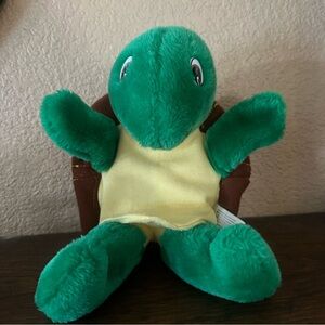 Franklin the turtle hand puppet kids can cartoon book character vintage plush